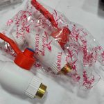 شیر حیاطی پلاستیکی ترک دسته نارنجی