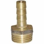 سر شلنگی (شیلنگی) 1/4 گاز برنجی