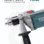 دریل روماتون 13 چکشی گیربکس فلز 1050 وات 3265 ROMATONE
