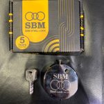 قفل کتابی پشت بسته استیل SBM 70 اس بی ام