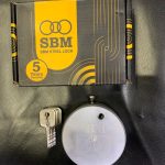 قفل کتابی پشت بسته استیل SBM 80 اس بی ام